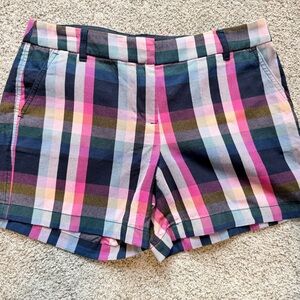 J. Crew Multicolor Plaid Women's Shorts
